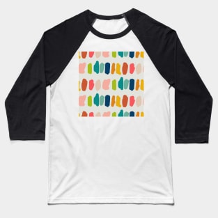 Rainbow Color Swatches Baseball T-Shirt